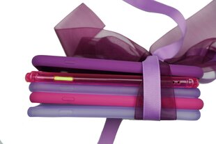 Aizsargvāciņi "Gift Set Soundberry 5 " paredzēts Apple iPhone 7Plus/8Plus - selection of neon pink and purple cena un informācija | Telefonu vāciņi, maciņi | 220.lv