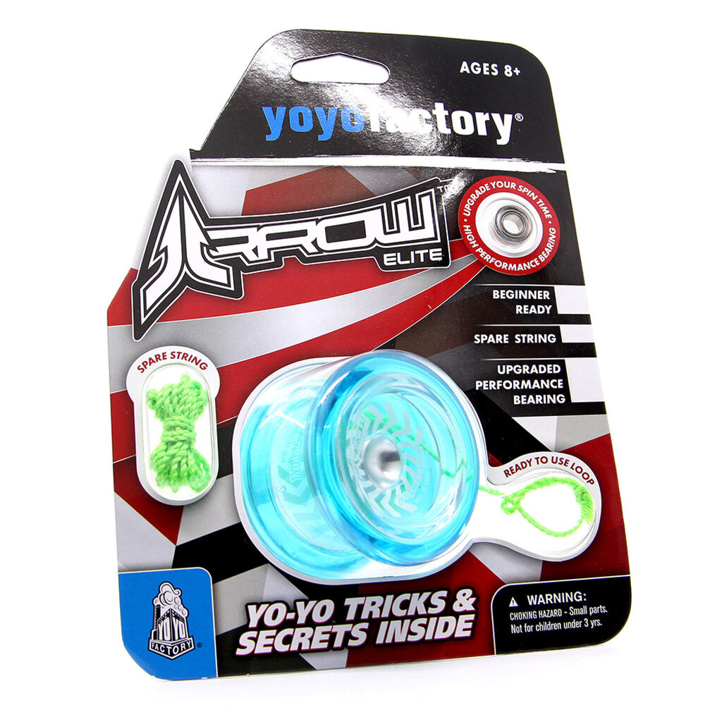 YOYO FACTORY Arrow yo-yo, zils cena un informācija | Galda spēles | 220.lv