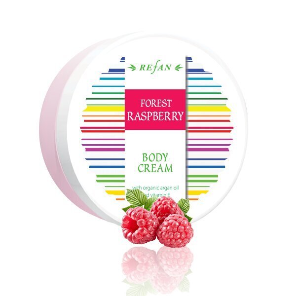 Ķermeņa krēms "Forest Raspberry", REFAN cena un informācija | Ķermeņa krēmi, losjoni | 220.lv