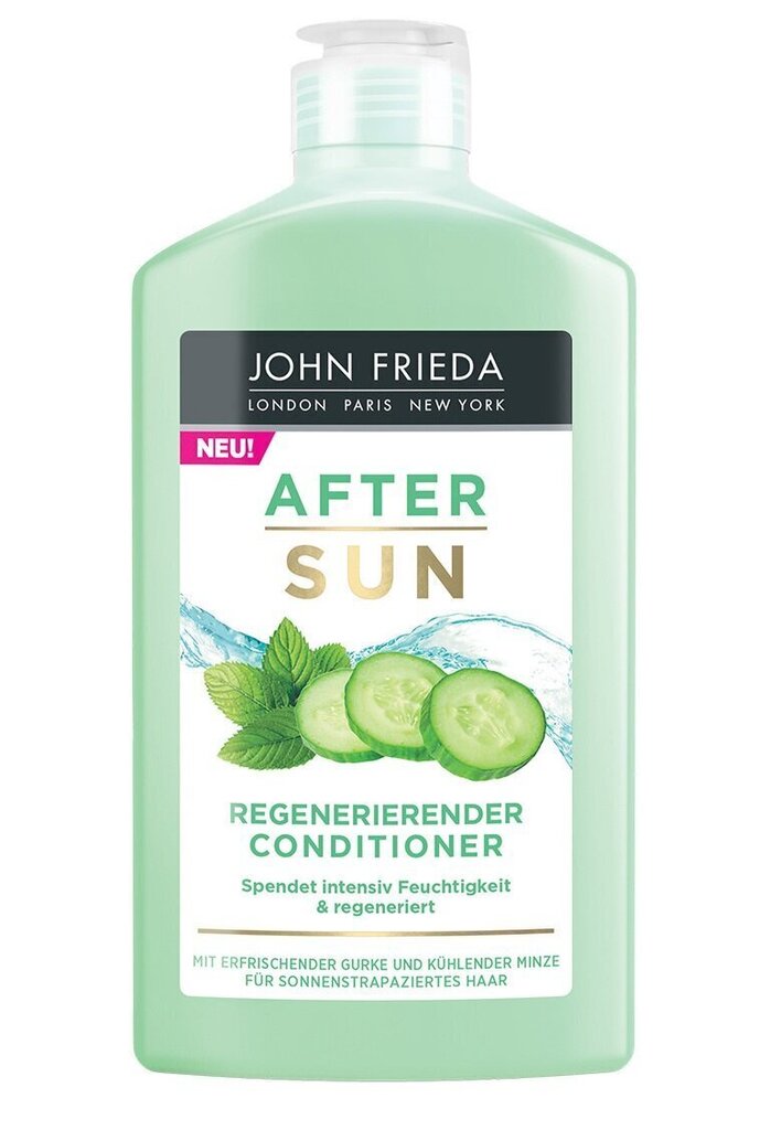 Atjaunojošs matu kondicionieris John Frieda After Sun 250 ml cena un informācija | Matu kondicionieri, balzāmi | 220.lv