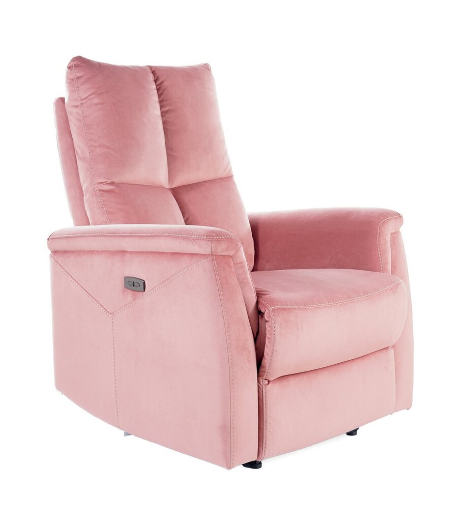 Krēsls reglaineris Signal Meble Neptun, rozā cena un informācija | Atpūtas krēsli | 220.lv