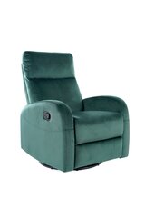 Кресло реклайнер Signal Meble Olimp, зеленое цена и информация | Кресла для отдыха | 220.lv