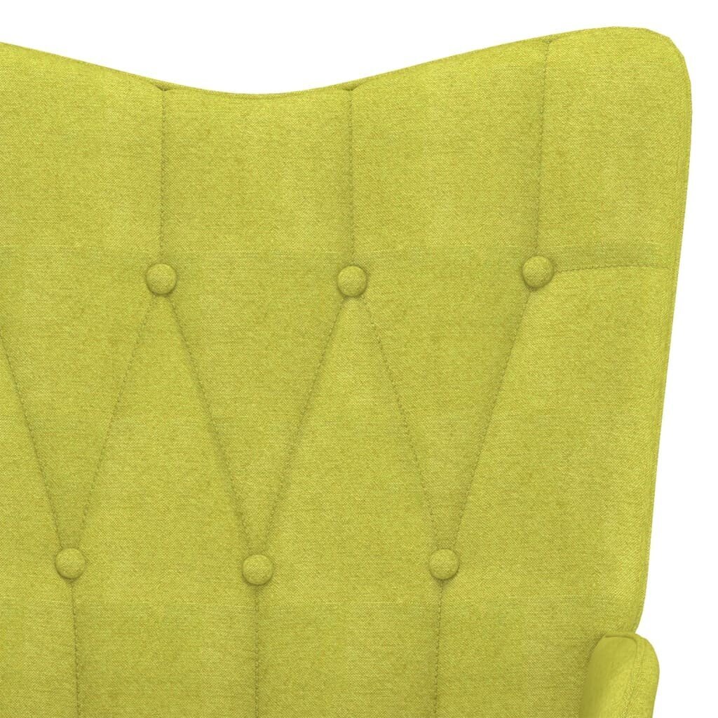 Šūpuļkrēsls, zaļas krāsas cena un informācija | Atpūtas krēsli | 220.lv