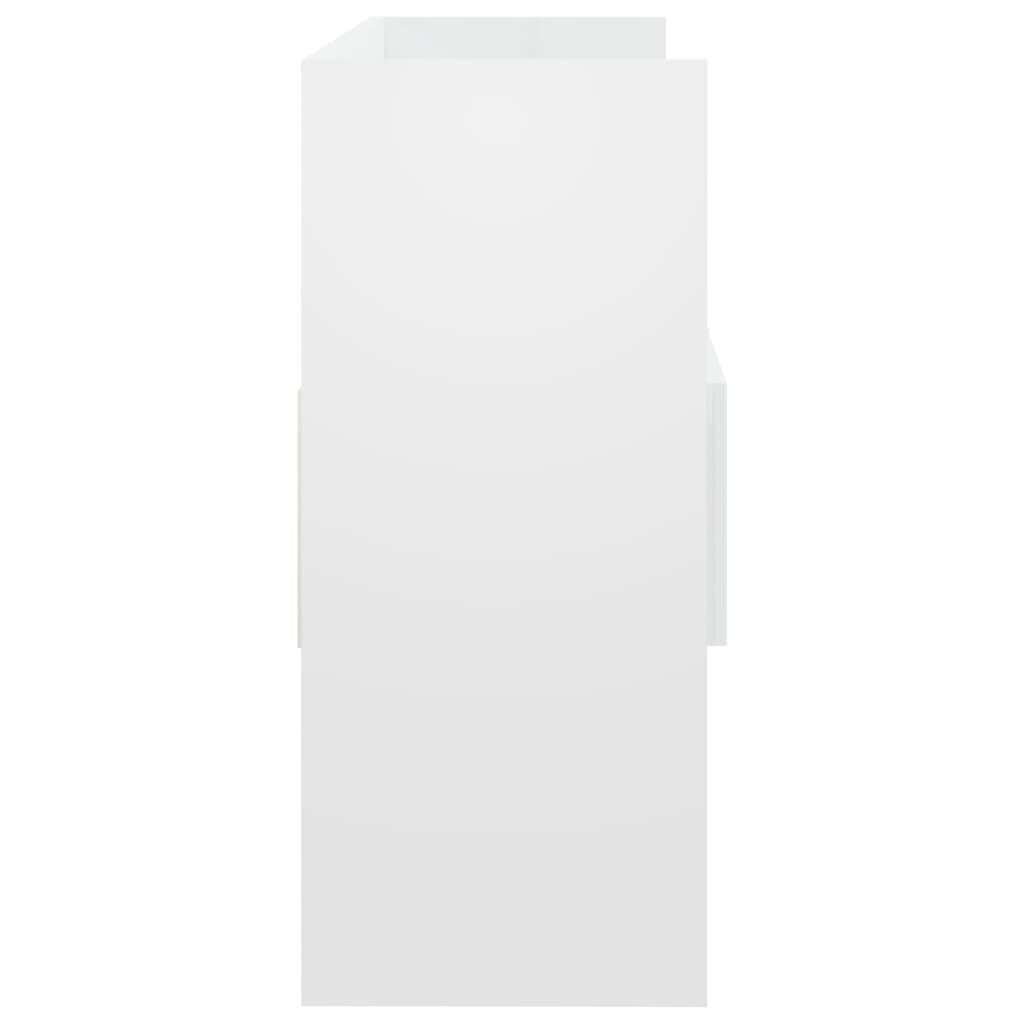 Skapītis, 105x30x70 cm, balta cena un informācija | Skapīši viesistabai | 220.lv