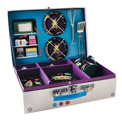 Детский набор кухонной утвари в чемодане цена и информация | Конструктор автомобилей игрушки для мальчиков | 220.lv