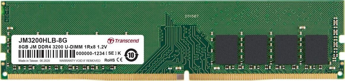 Transcend JM3200HLB-8G cena un informācija | Operatīvā atmiņa (RAM) | 220.lv