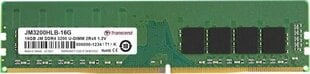 Transcend JM3200HLB-16G цена и информация | Оперативная память (RAM) | 220.lv