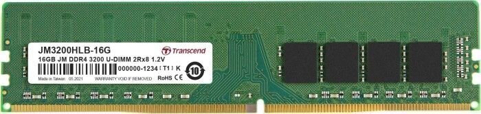 Transcend JM3200HLB-16G цена и информация | Operatīvā atmiņa (RAM) | 220.lv