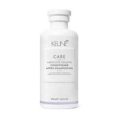 Matu kondicionieris apjomam Keune Absolute Volume Conditioner, 250 ml cena un informācija | Matu kondicionieri, balzāmi | 220.lv