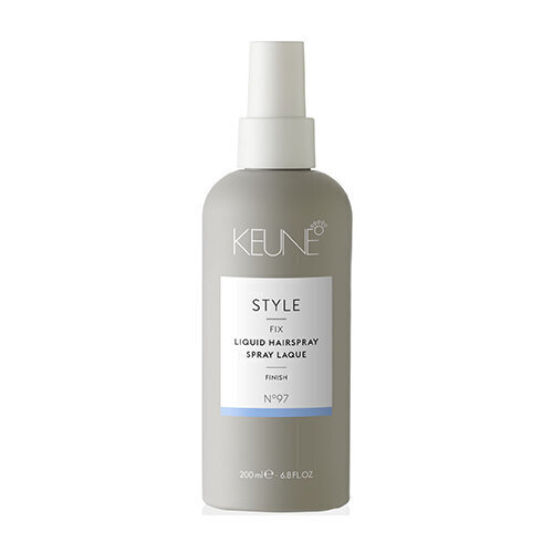 Stipras fiksācijas matu laka Keune Style Liquid Hairspray, 200 ml цена и информация | Matu veidošanas līdzekļi | 220.lv