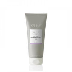 Cirtu izceļošs krēms Keune Style Curl Cream, 200 ml цена и информация | Средства для укладки волос | 220.lv