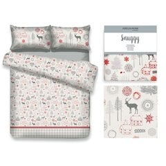 AmeliaHome Рождественский комплект постельного белья Snuggy Lappi 155x220, 2 части цена и информация | Комплекты постельного белья | 220.lv