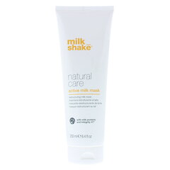 Маска Milk Shake Natural Care Active Milk Mask, 250 мл цена и информация | Распылите крем-спрей на волосы на расстоянии 20-25 см, расчешите их расческой. | 220.lv