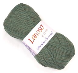 Adīšanas dzija Lanoso Merino Special 100 g, krāsa 927 cena un informācija | Adīšana | 220.lv