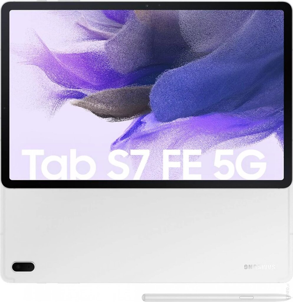 Samsung T736 Galaxy Tab S7 FE 12.4" 5G 64GB M.Black cena un informācija | Planšetdatori | 220.lv