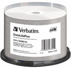 Диски Verbatim CD-R 52x 700MB цена и информация | Средства по уходу компьютерами | 220.lv