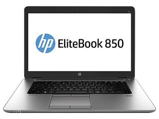 HP EliteBook 850 G1 i7-4600U 15.6 FHD 8GB RAM 256GB SSD WebCam Win 10 Pro цена и информация | Ноутбуки | 220.lv