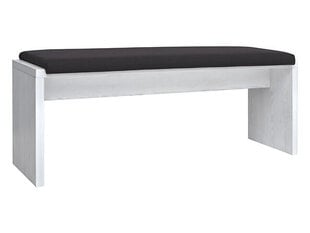 Мягкая скамейка BRW Hesen, светло-серая/серая цена и информация | Black Red White Мебель для прихожей | 220.lv