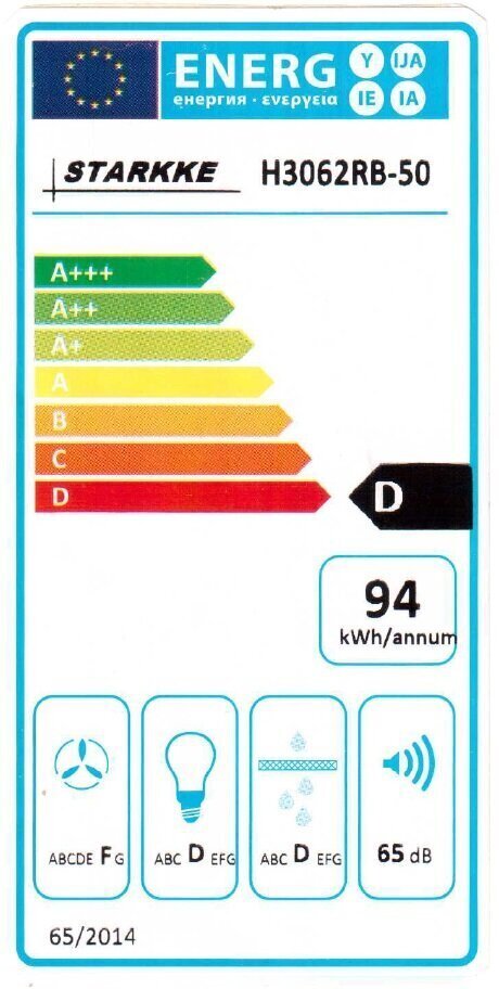 Starkke-Schlosser H3062RBG-50 cena un informācija | Tvaika nosūcēji | 220.lv