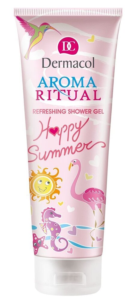 Dermacol Aroma Ritual Happy Summer dušas želeja bērniem 250 ml cena un informācija | Dušas želejas, eļļas | 220.lv