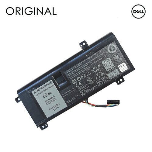 DELL 8X70T, 6216mAh, Original cena un informācija | Akumulatori portatīvajiem datoriem | 220.lv