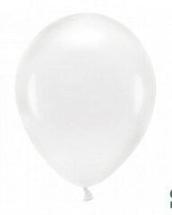 Eko baloni, 30 cm, 10 gab., dabiskās gumijas krāsas cena un informācija | Baloni | 220.lv