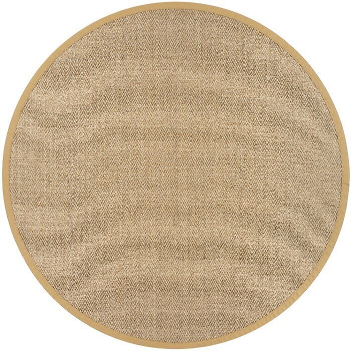 Sizala paklājs Narma TUNA, zelta krāsā - dažādi izmēri, Narma sisalWeave™ silesidusvaip Tuna, kuldne, Ø 160 cm cena un informācija | Paklāji | 220.lv