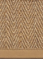 Sizala paklājs Narma TUNA, zelta krāsā - dažādi izmēri, Narma sisalWeave™ silesidusvaip Tuna, kuldne, 80 x 300 cm cena un informācija | Paklāji | 220.lv