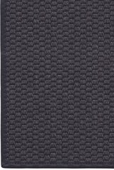Paklājs Narma BONO, melnā krāsā - dažādi izmēri, Narma flatWeave™ -silesidusvaip Bono, must, 60 x 80 cm cena un informācija | Paklāji | 220.lv