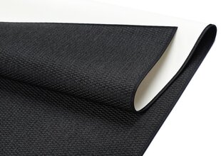 Paklājs Narma BONO, melnā krāsā - dažādi izmēri, Narma flatWeave™ -silesidusvaip Bono, must, 100 x 160 cm cena un informācija | Paklāji | 220.lv