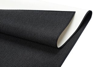 Paklājs Narma BONO, melnā krāsā - dažādi izmēri, Narma flatWeave™ -silesidusvaip Bono, must, 200 x 300 cm cena un informācija | Paklāji | 220.lv