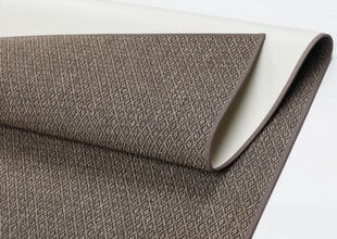 Narma flatWeave™ gludi austs paklājs BELLO, brūnā krāsā - dažādi izmēri, Narma flatWeave™ silesidusvaip Bello, pruun, 80 x 400 cm cena un informācija | Paklāji | 220.lv