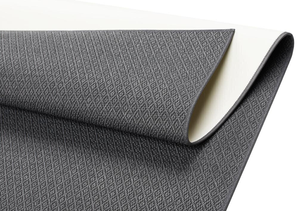 Narma flatWeave™ gludi austs paklājs BELLO, carbon - dažādi izmēri, Narma flatWeave™ silesidusvaip Bello, carbon, 80 x 400 cm cena un informācija | Paklāji | 220.lv