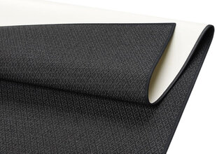 Narma flatWeave™ gludi austs paklājs BELLO, melnā krāsā - dažādi izmēri, Narma flatWeave™ silesidusvaip Bello, must, 80 x 350 cm cena un informācija | Paklāji | 220.lv