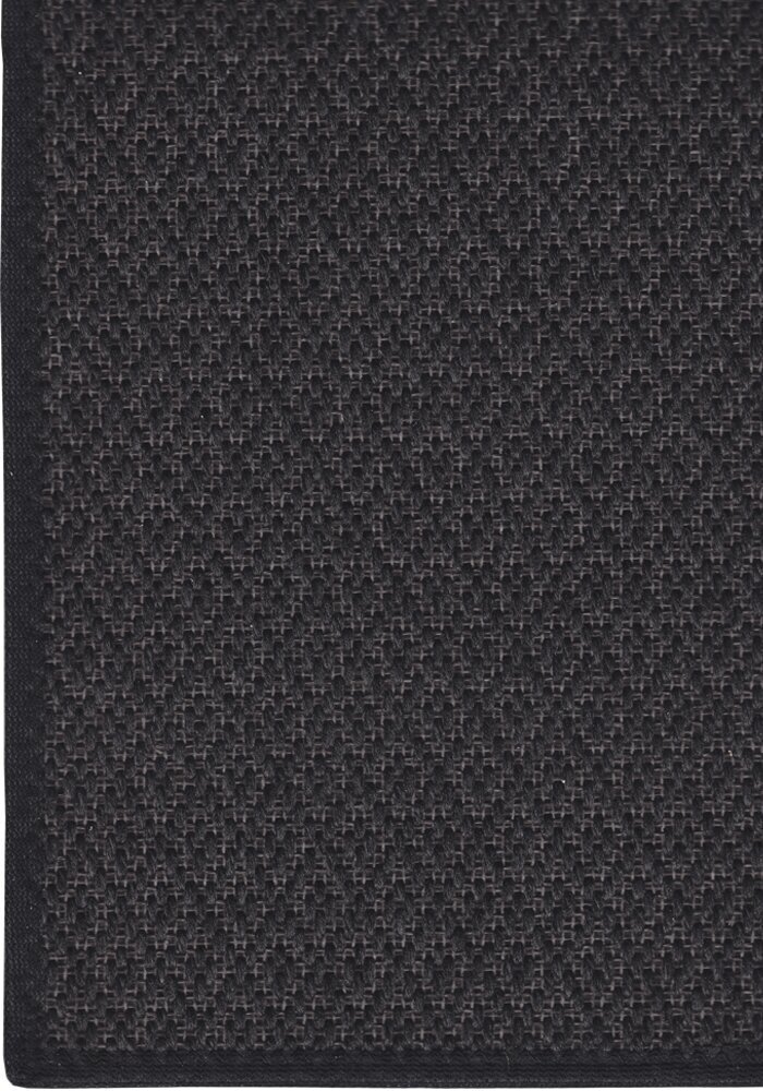 Narma flatWeave™ gludi austs paklājs BELLO, melnā krāsā - dažādi izmēri, Narma flatWeave™ silesidusvaip Bello, must, 100 x 160 cm cena un informācija | Paklāji | 220.lv