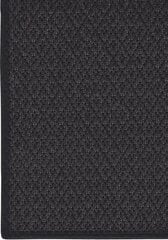 Narma flatWeave™ gludi austs paklājs BELLO, melnā krāsā - dažādi izmēri, Narma flatWeave™ silesidusvaip Bello, must, 80 x 160 cm cena un informācija | Paklāji | 220.lv