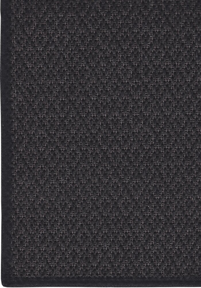 Narma flatWeave™ gludi austs paklājs BELLO, melnā krāsā - dažādi izmēri, Narma flatWeave™ silesidusvaip Bello, must, 133 x 200 cm cena un informācija | Paklāji | 220.lv