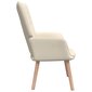 Atpūtas krēsls, krēmkrāsas, 62x68.5x96 cm цена и информация | Atpūtas krēsli | 220.lv