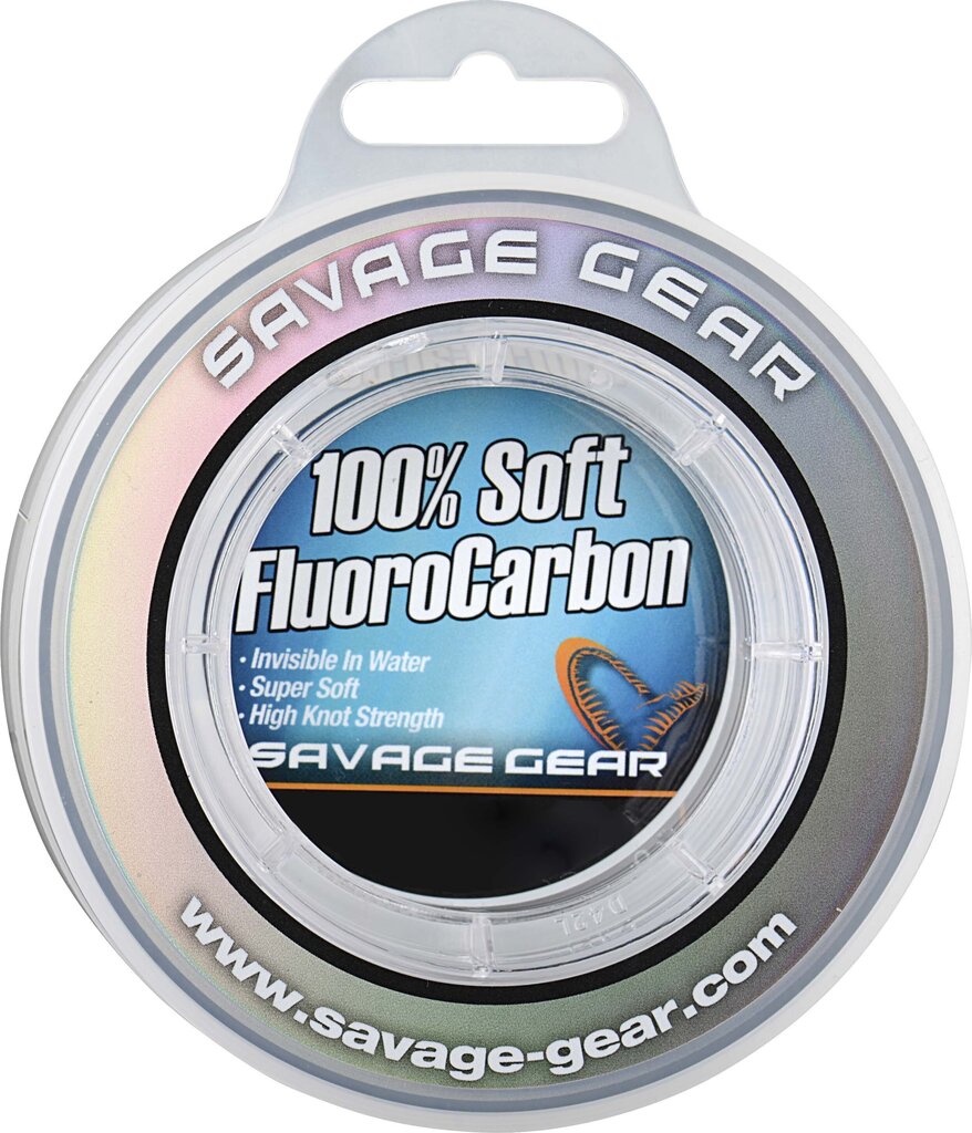 Makšķeraukla Savage Gear Soft Fluoro Carbon, 0.26 mm, 50 m цена и информация | Makšķerauklas | 220.lv