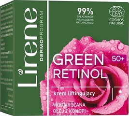 Укрепляющий дневной крем для лица Lirene Green Retinol 50 мл цена и информация | Кремы для лица | 220.lv