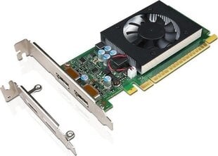 Lenovo GeForce GT730 2GB Dual DP HP and LP cena un informācija | Videokartes (GPU) | 220.lv