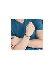 Dizaina vīriešu rokassprādze ar pērlītēm DX1101040 cena un informācija | Vīriešu rotaslietas | 220.lv