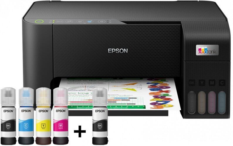 Epson EcoTank L3250 cena un informācija | Printeri un daudzfunkcionālās ierīces | 220.lv
