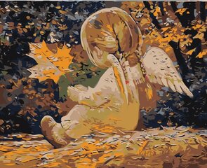Kартины по номерам "Осенний ангел" 40x50 G цена и информация | Живопись по номерам | 220.lv