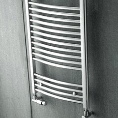 полотенцесушитель Aura 500 x 775mm, белый цена и информация | Радиаторы для ванной | 220.lv
