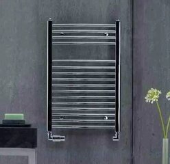 полотенцесушитель Aura 500 x 775mm, хром цена и информация | Радиаторы для ванной | 220.lv
