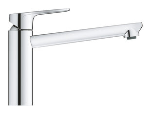 Смеситель для мойки, однорычажный, Grohe BauEdge 1/2 " цена и информация | Кухонные смесители | 220.lv