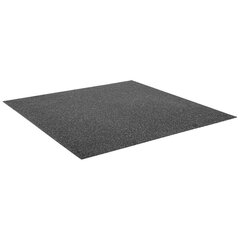 Aizsargājošs grīdu paklājiņš Gymstick Pro 102x102 cm, melns/pelēks cena un informācija | Piederumi un aksesuāri trenažieriem | 220.lv
