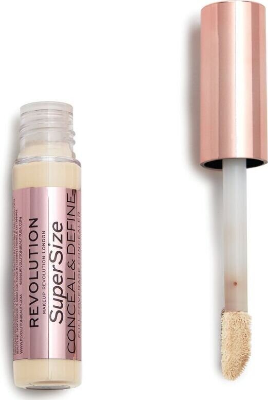 Šķidrais maskējošais līdzeklis Makeup Revolution London Conceal & Define Supersize C6.5, 13 g cena un informācija | Grima bāzes, tonālie krēmi, pūderi | 220.lv