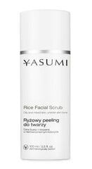 Krēmīgs sejas skrubis Yasumi Rice Facial Scrub, 100 ml cena un informācija | Sejas ādas kopšana | 220.lv